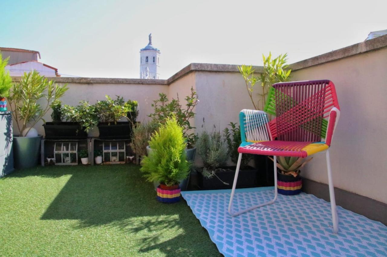 El Atico De Valladolid - Centro - Terraza - Wifi Exteriér fotografie